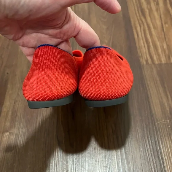 Rothy’s Flame Point Shoes Size 9W - Picture 3 of 7
